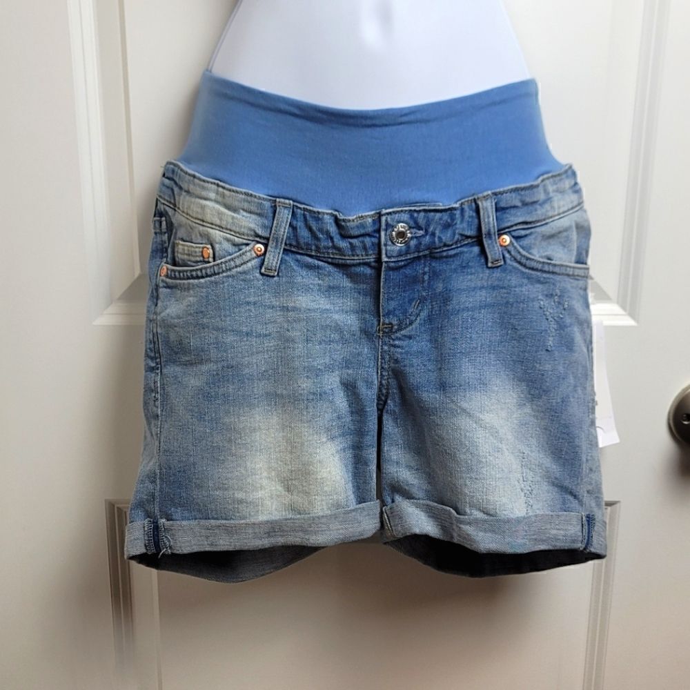 NWT- H&M DENIM Maternity Shorts